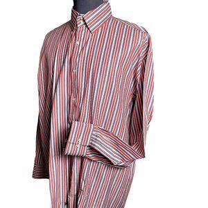 Vtg. Head Master Dress Shirt Men's X-Tall Fit Size 4XL NBA LA Clippers